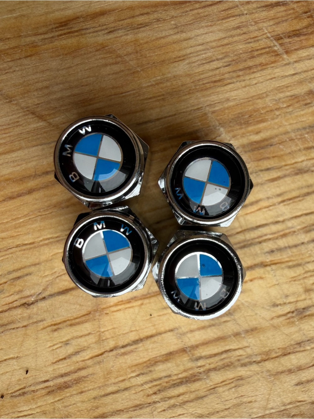 BMW valve stem caps cover metal